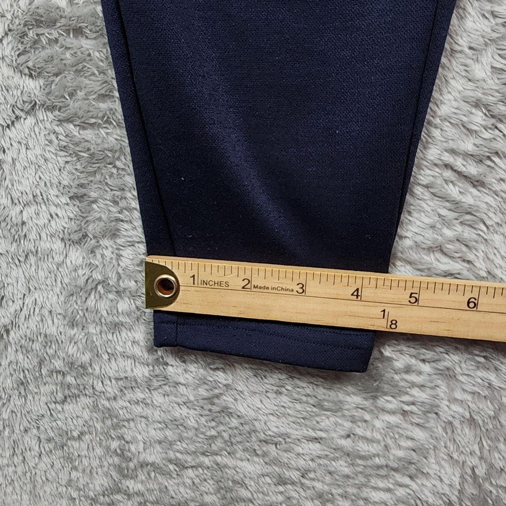 YoungLA Pants Mens 30x28 (Fits 29x27) Navy Blue Slim Fit Stretch Casual Tapered - Picture 4 of 12